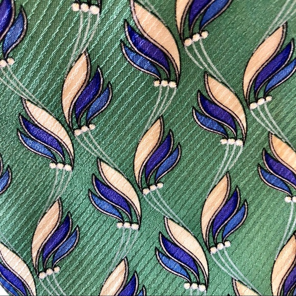 Valentino Lustrous Cravatte Men’s Silk Tie - Picture 8 of 8